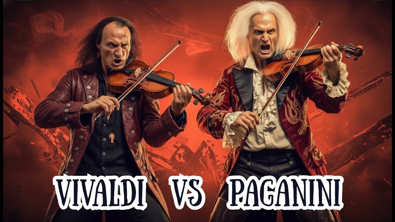 Vivaldi vs Paganini 🎻 Clash of Violin Masters | Best Classical Virtuoso Music Collection