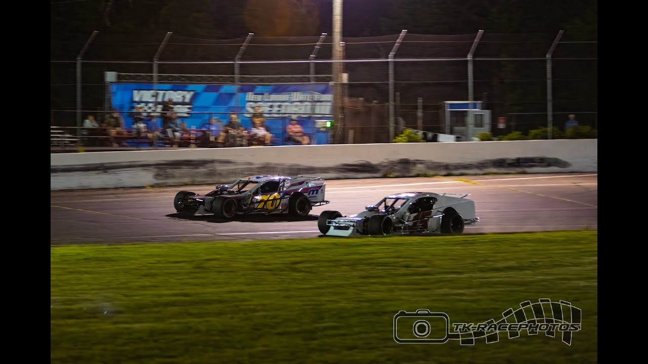 waterford speedbowl Jeff Fialkovich  sk modified feature race onboard