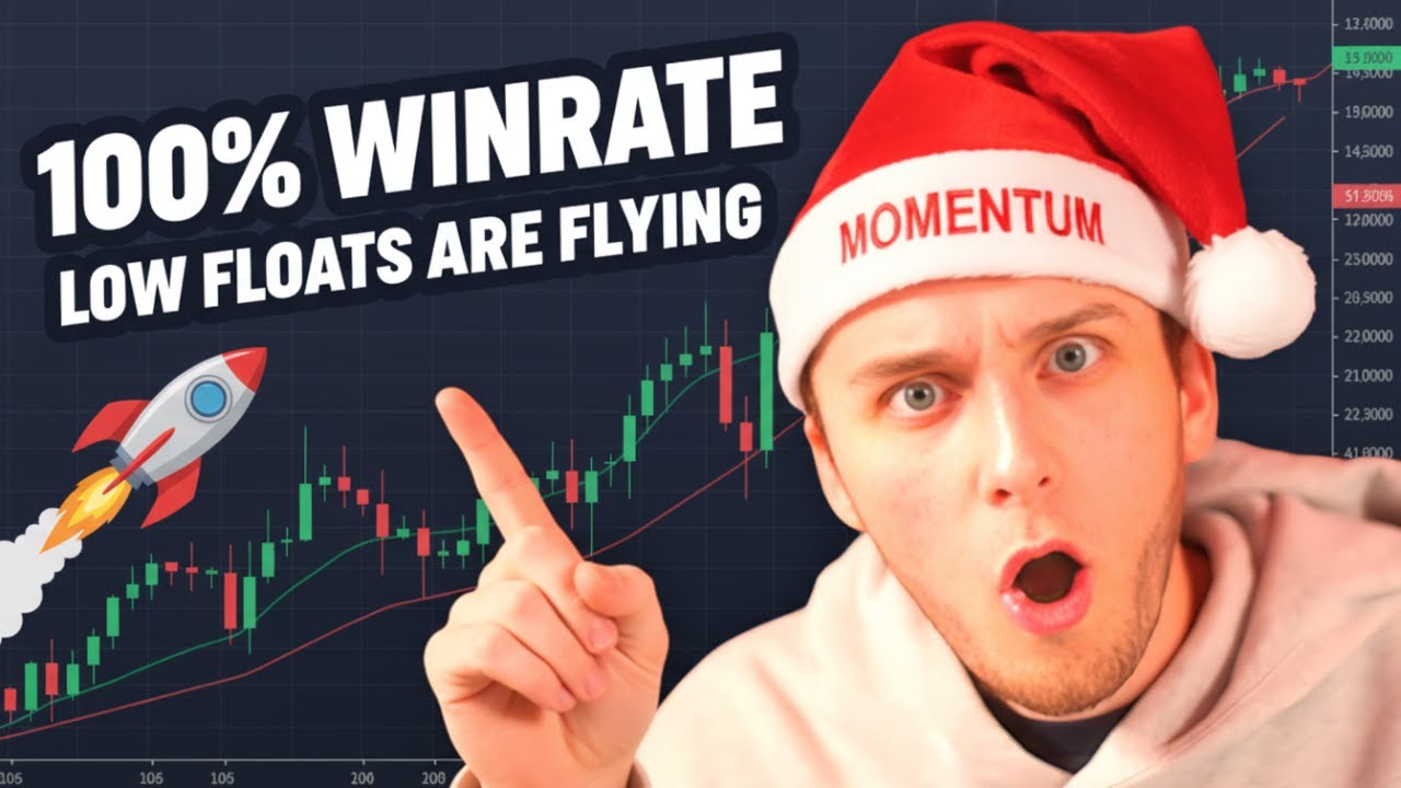 The BEST Low Float Trading Strategy (100% WINRATE DAY)