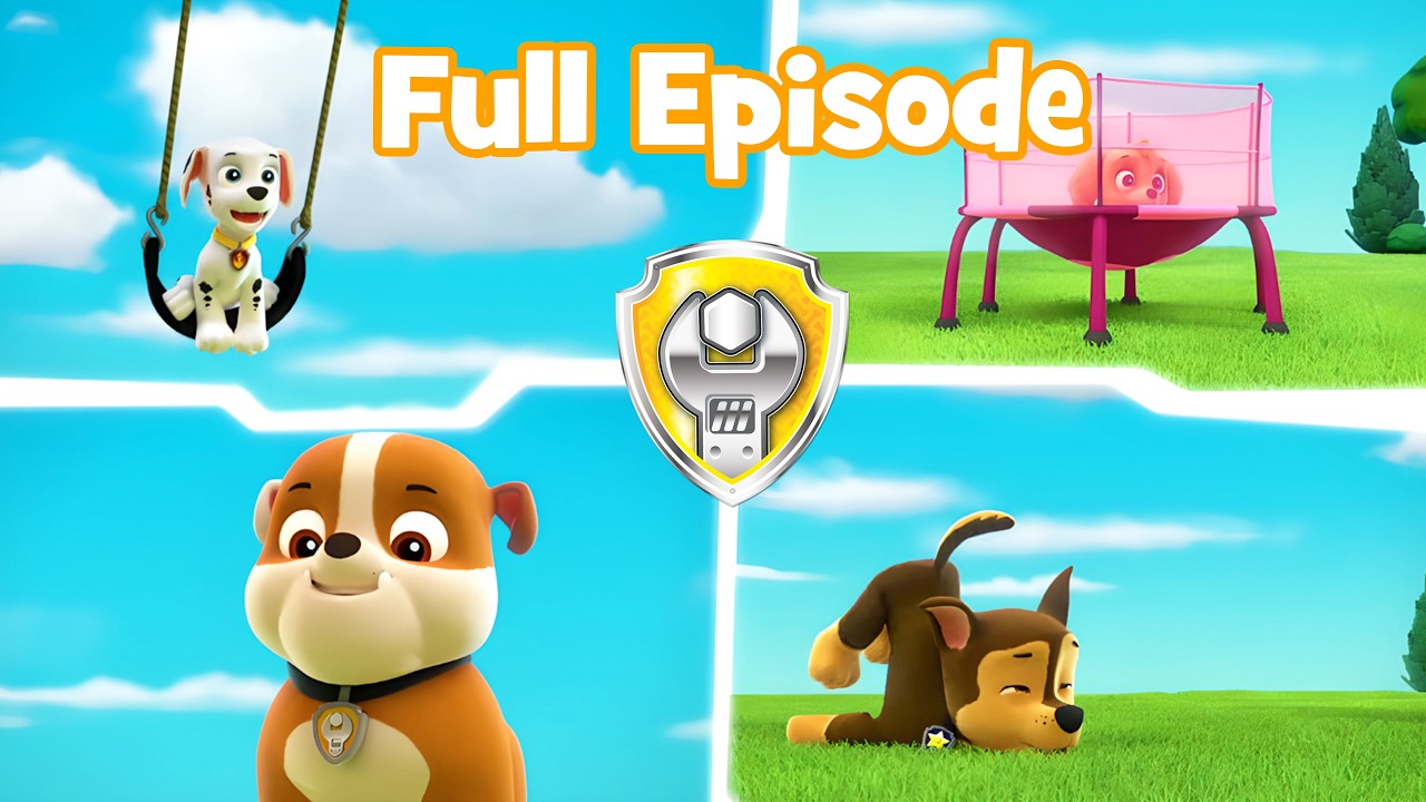 The Pups Are Out To Play! (Full Episode) | Rubble - Paw Patrol | Cartoons For Kids