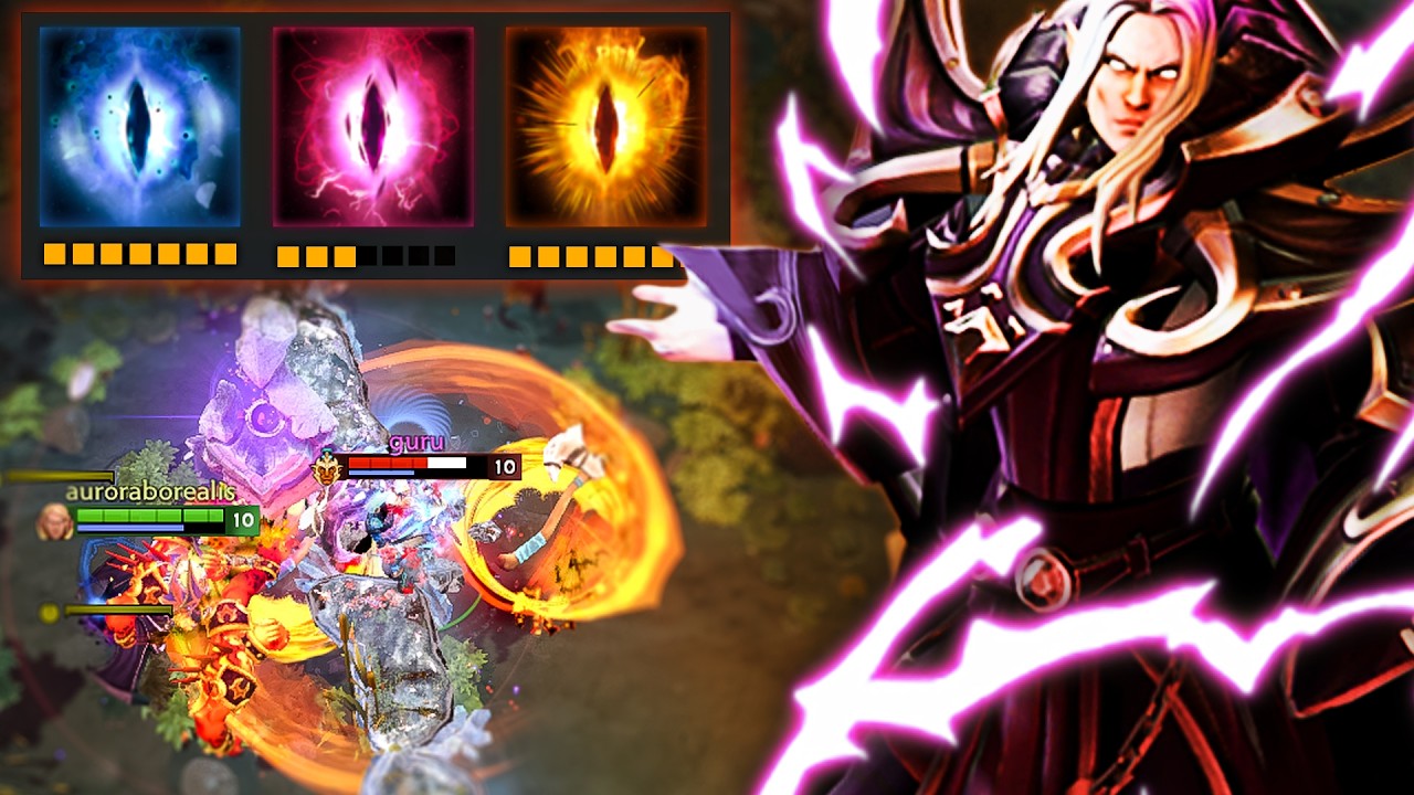 Patch 7.41d Invoker Vessel Build Epic Game vs QoP Mid | Dota 2 Invoker