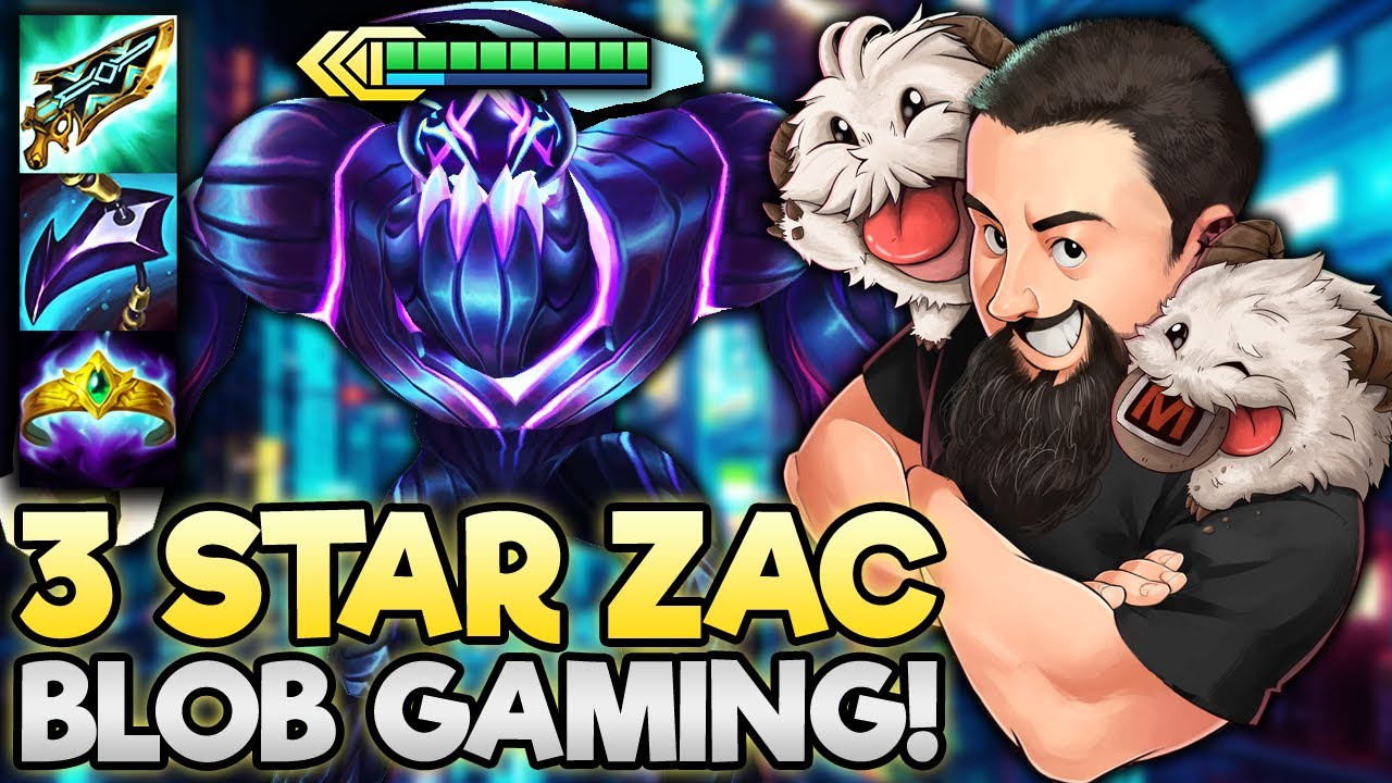 3 Star Zac - Bouncing to a FIRST!! | TFT Remix Rumble | Teamfight Tactics