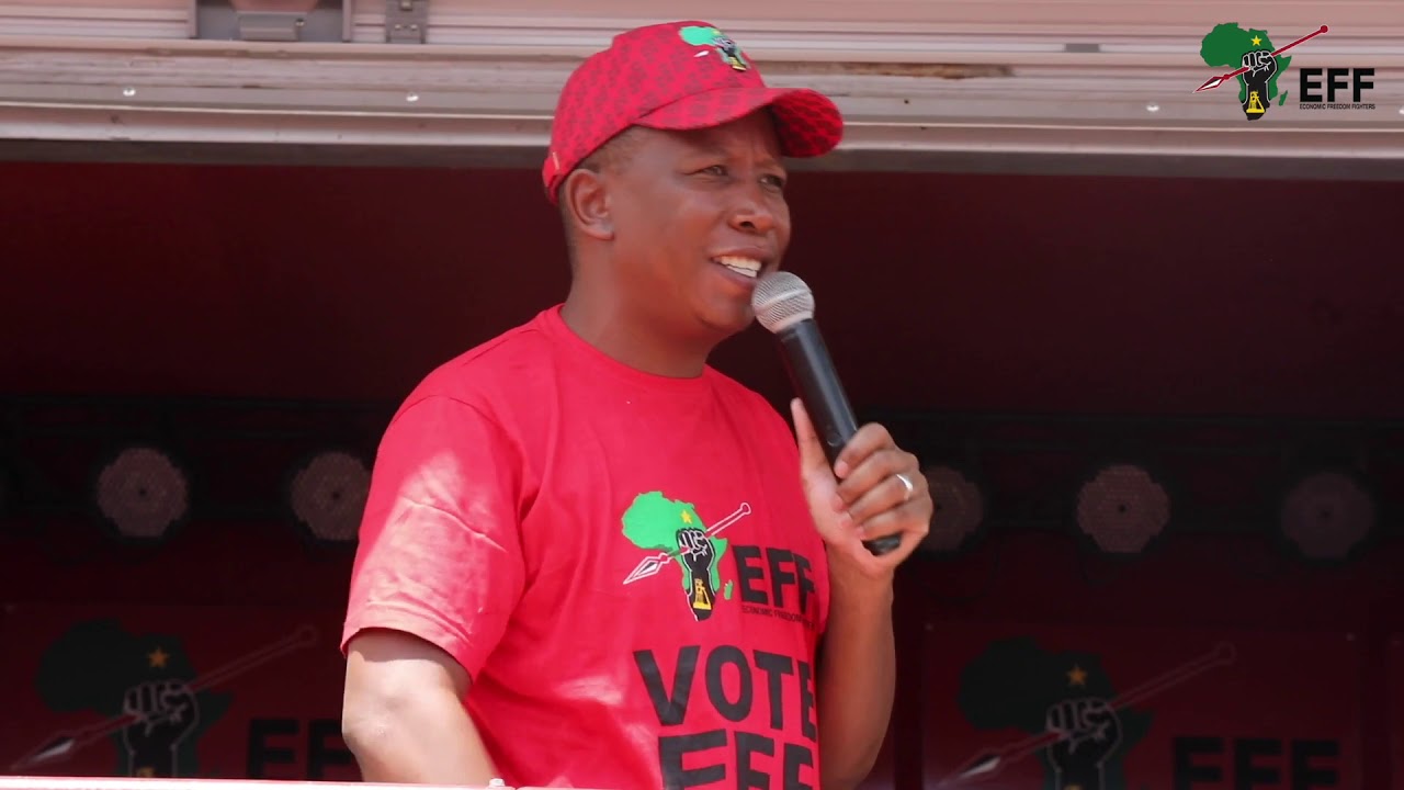 CIC Julius Malema Address at Mamusa Local Municipality