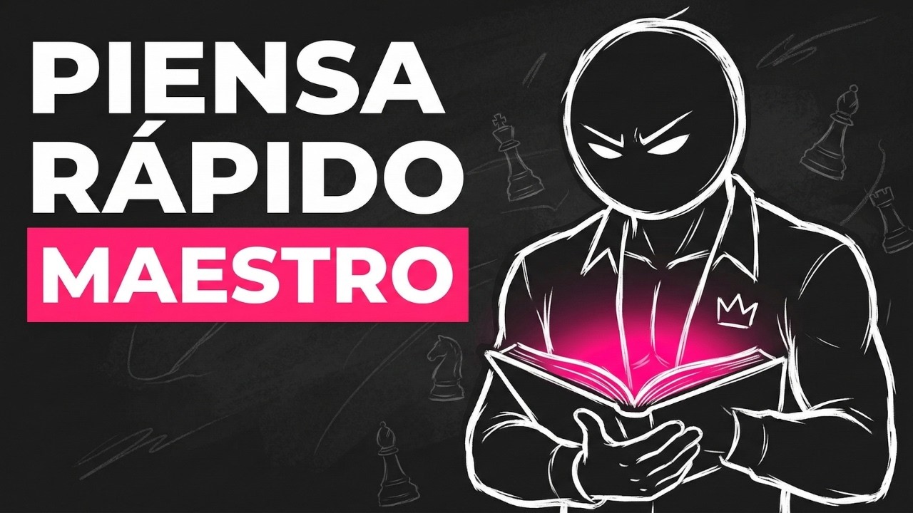 Cómo los grandes maestros de ajedrez piensan 10 veces más rápido que tú (Es casi injusto)