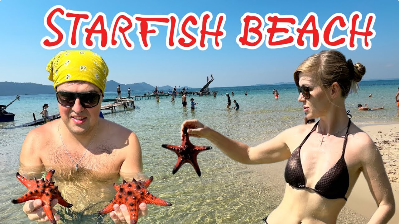 Фукуок! Пляж с морскими звёздами Starfish Beach. Как попасть бесплатно! Рекомендации от #ТамГдеМы