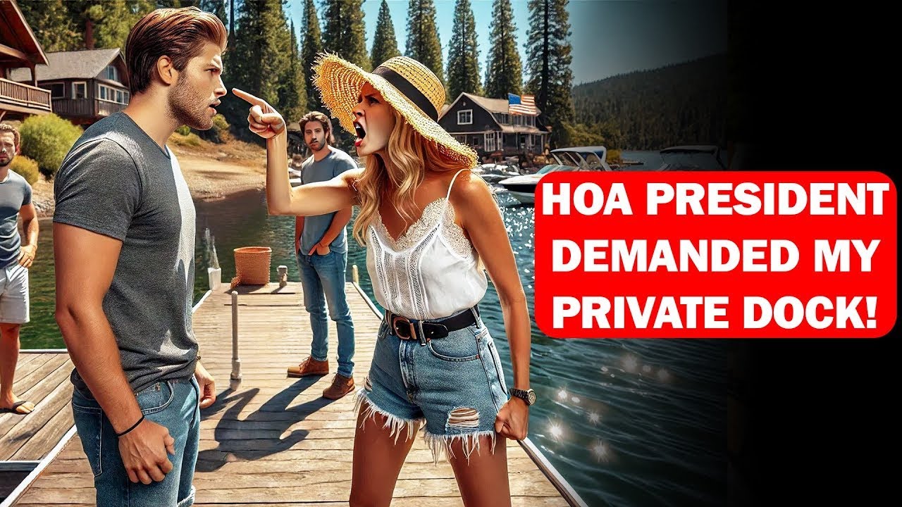HOA Karen Claims My Dock Is Public Property — I Prove It’s Mine and She Ends Up in Jail!