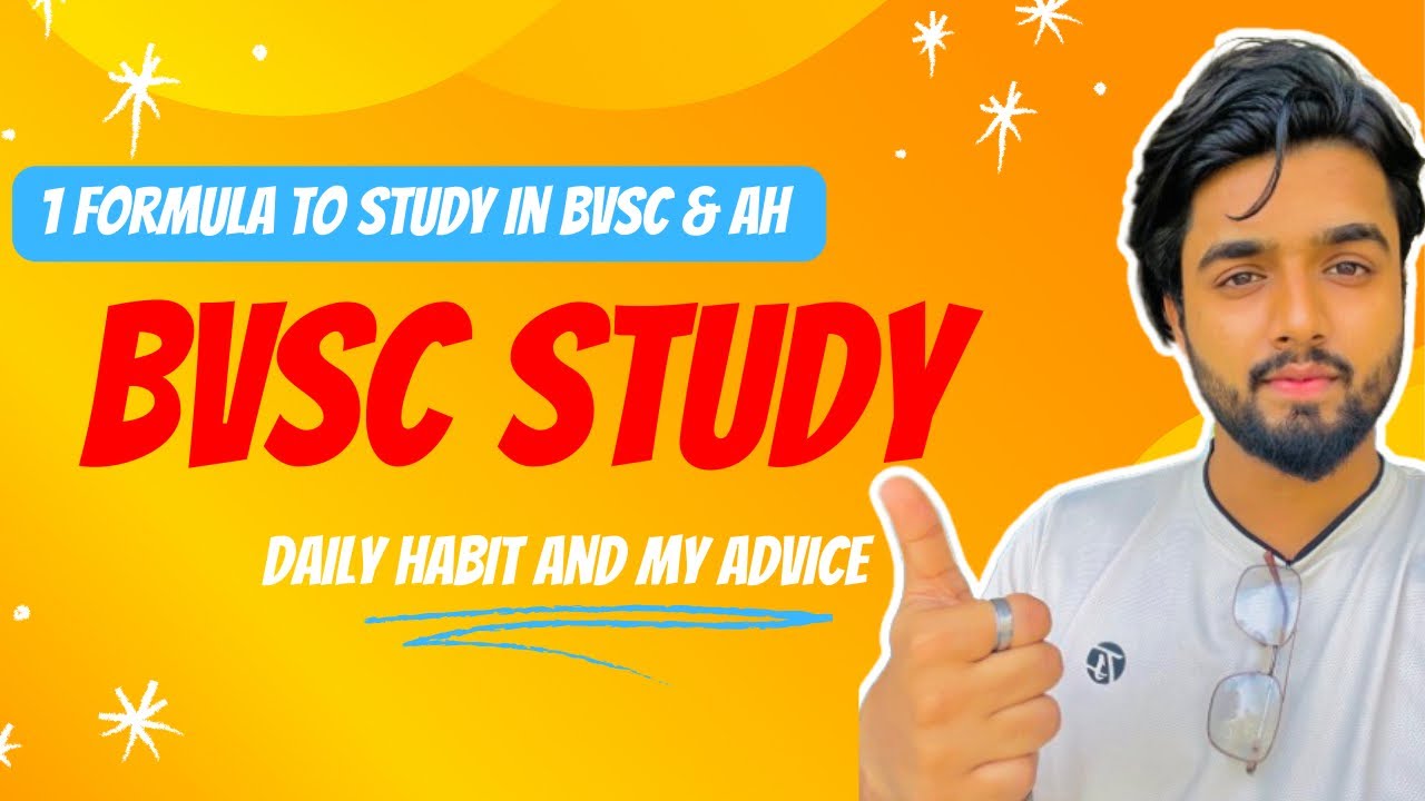 How to survive in Veterinary | Basic formula to pass BVSc | BVSc is tough or easy ?