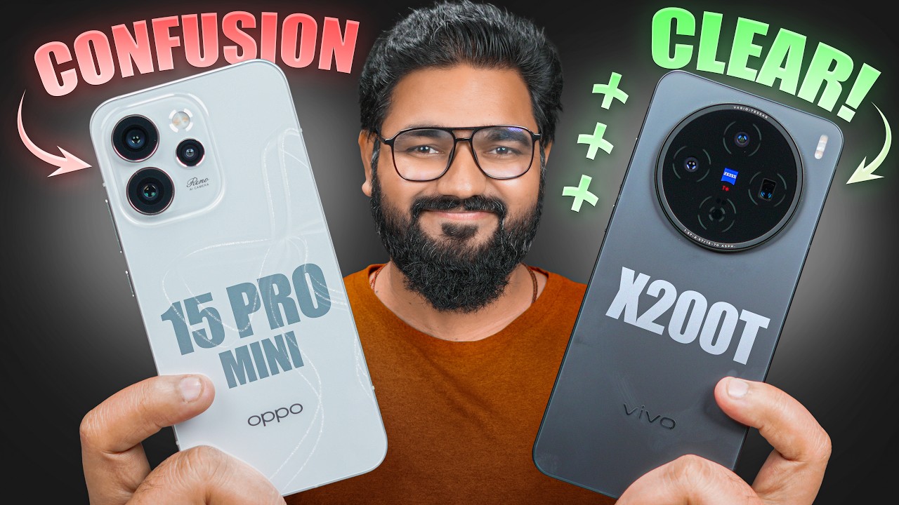 No Confusion || vivo X200T vs OPPO Reno 15 Pro Mini