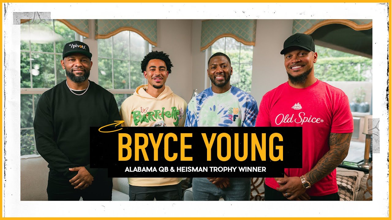 QB Bryce Young Talking 1st Pick in NFL Draft, Questions on Height & Bond with Parents | The Pivot