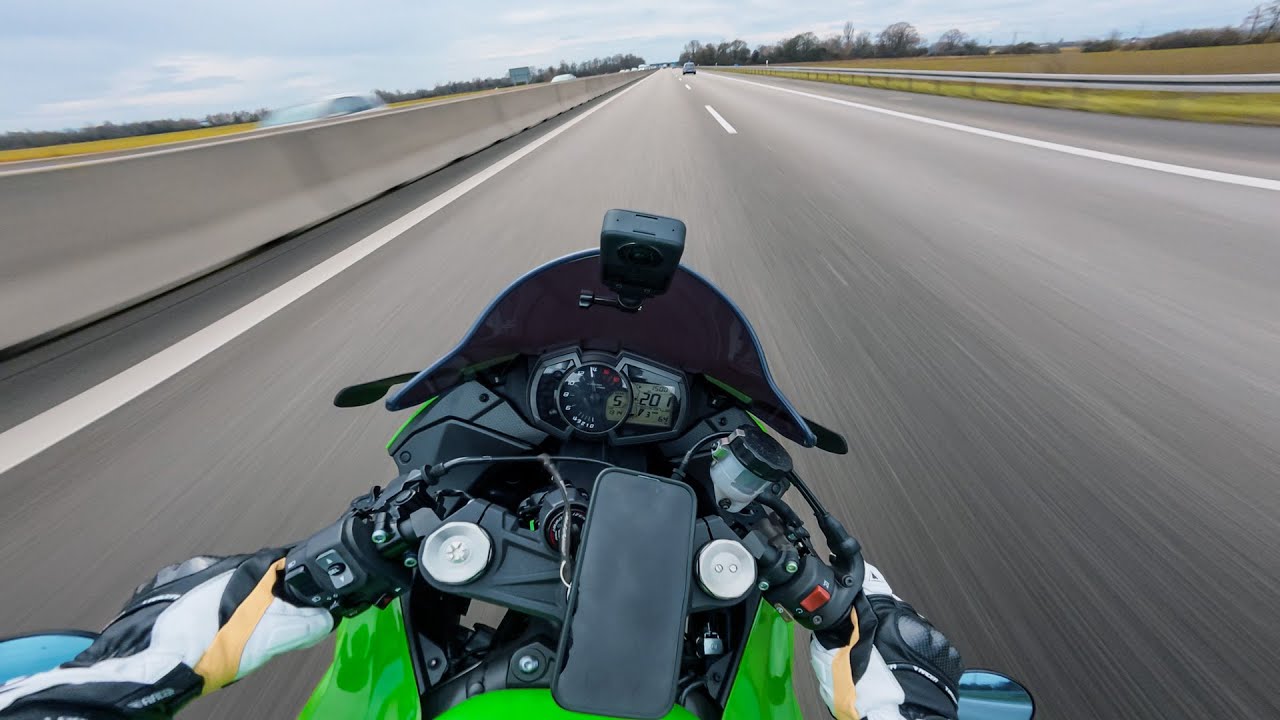 Dieses Motorrad ist nicht für die Autobahn gemacht...