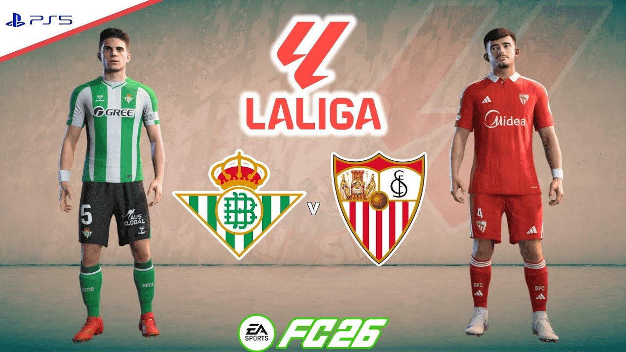 Real Betis v Sevilla | La Liga 25/26 - Round 26 | Full Match Simulation | FC 26 PS5™[4K]