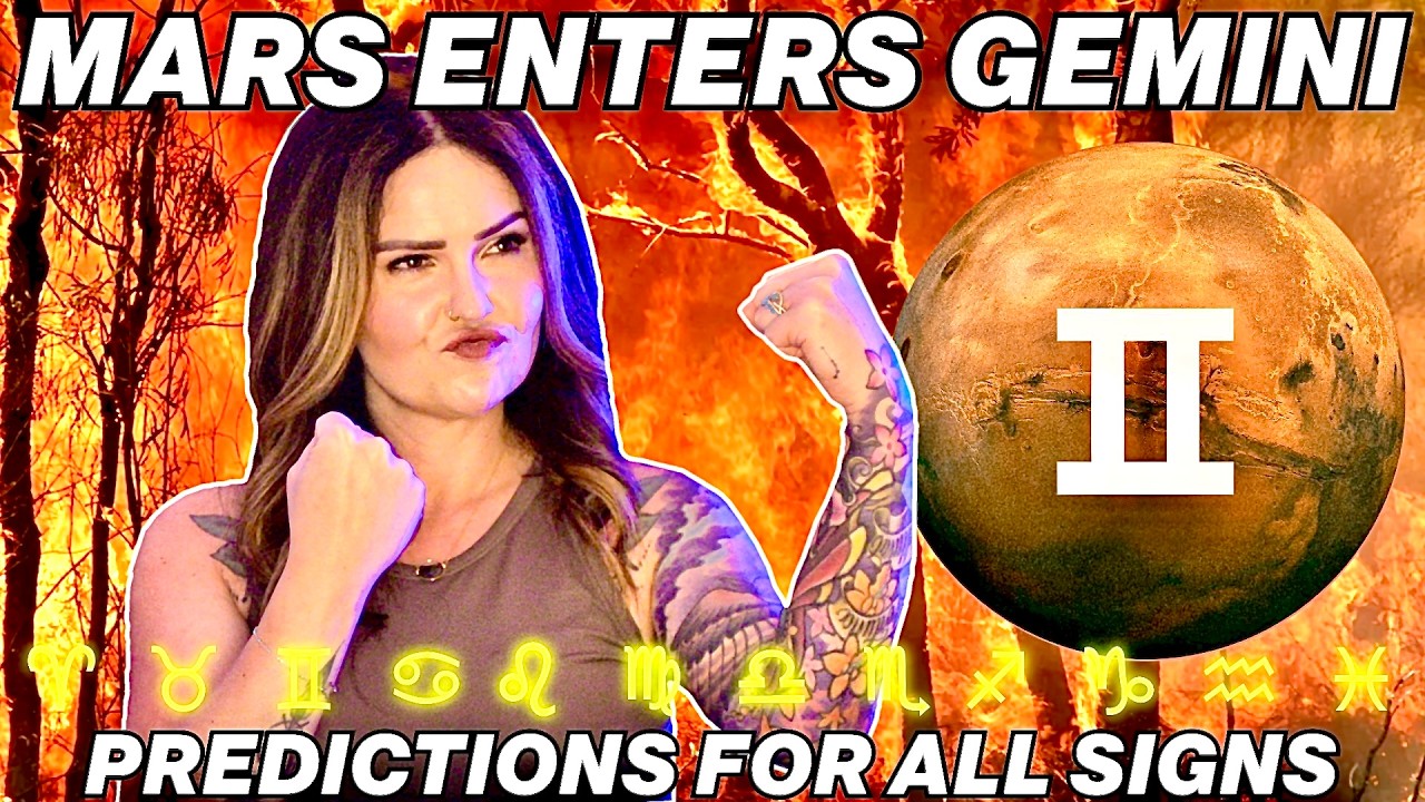 Mars Enters Gemini 2026 | Predictions For All 12 Signs
