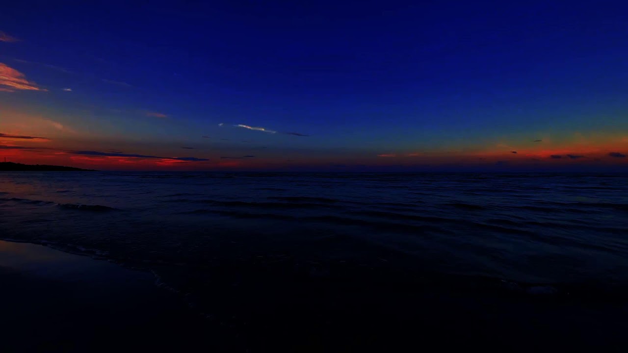 Deep Sleep Ocean Ambience 🌙 Calm Surf and Night Sounds