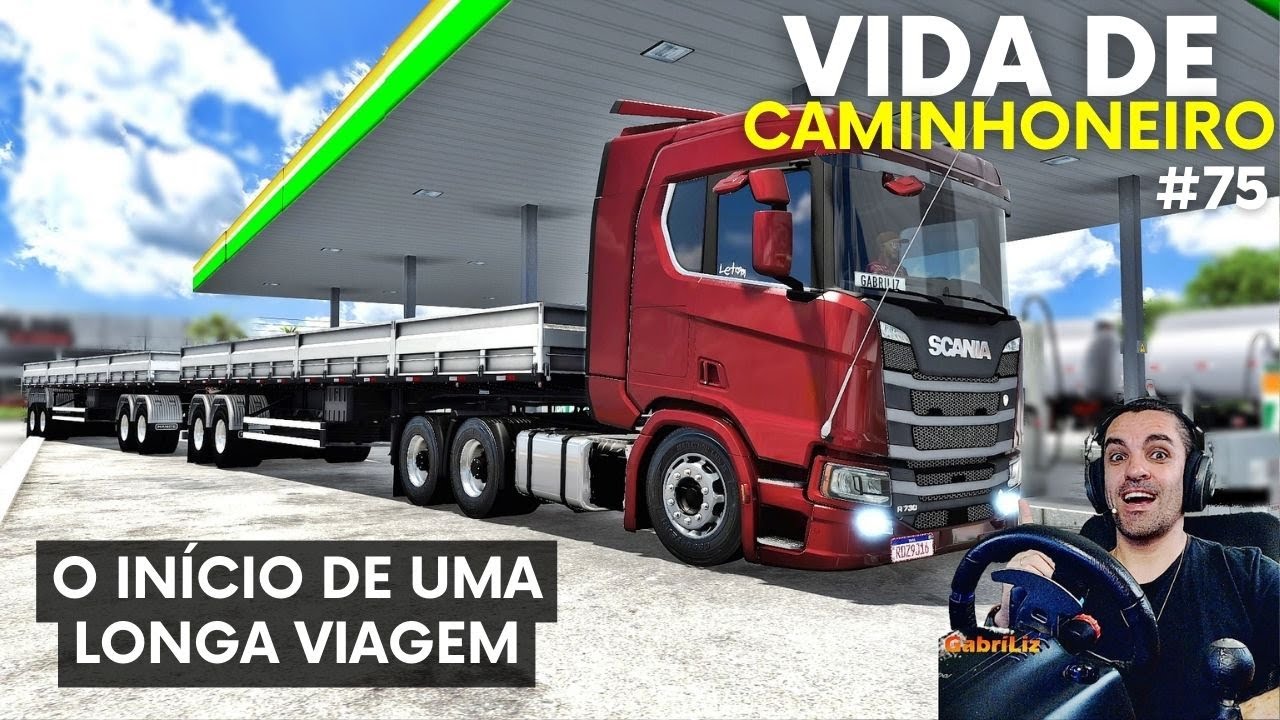 O INÍCIO DE UMA LONGA VIAGEM COM RODOTREM - Vida de Caminhoneiro #75 - Euro Truck Simulator 2