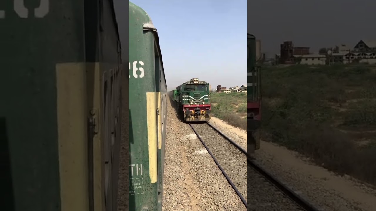 Green Line Express way to Sukkur Express. #trending #shorts #story