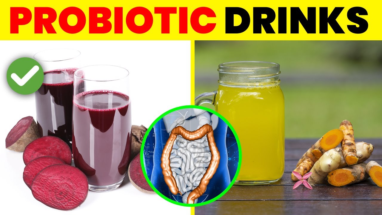 10 Probiotic Drinks to Boost Your Gut Health | Fermented Drinks