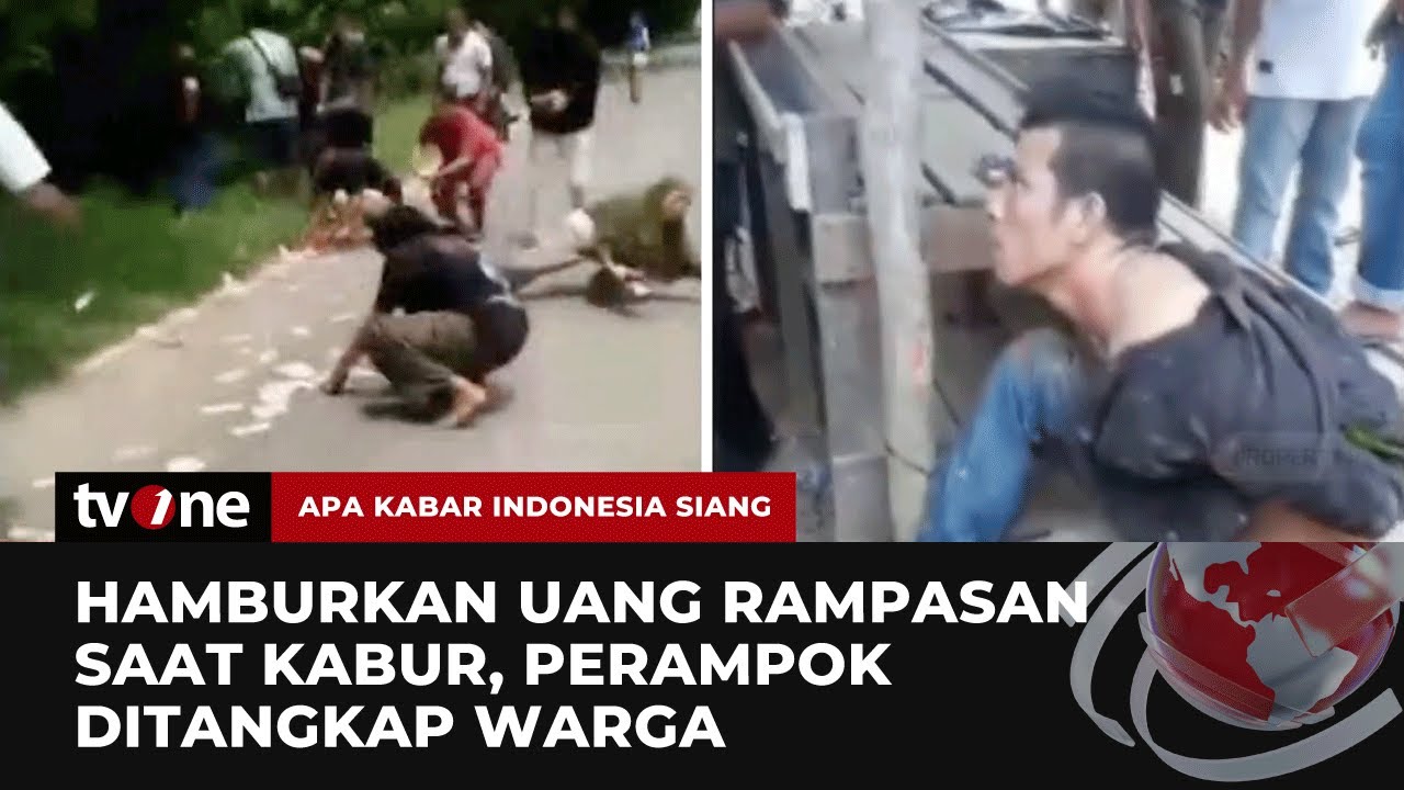 Buang Uang di Jalan, Pelaku Perampokan Modus Pecah Kaca Mobil Ditangkap | AKIS tvOne