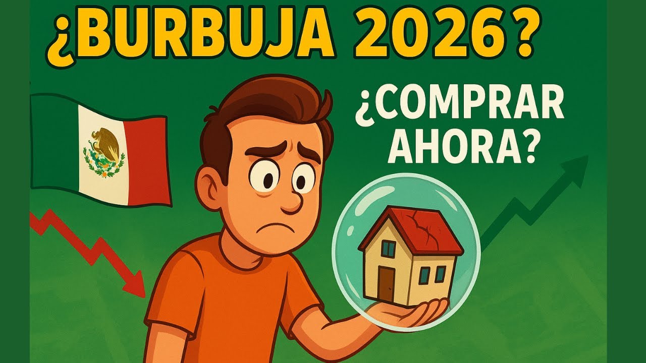 &iquest;Explota la burbuja inmobiliaria en M&eacute;xico? 🏚️ | Lo que pasar&aacute; en 2025-2026