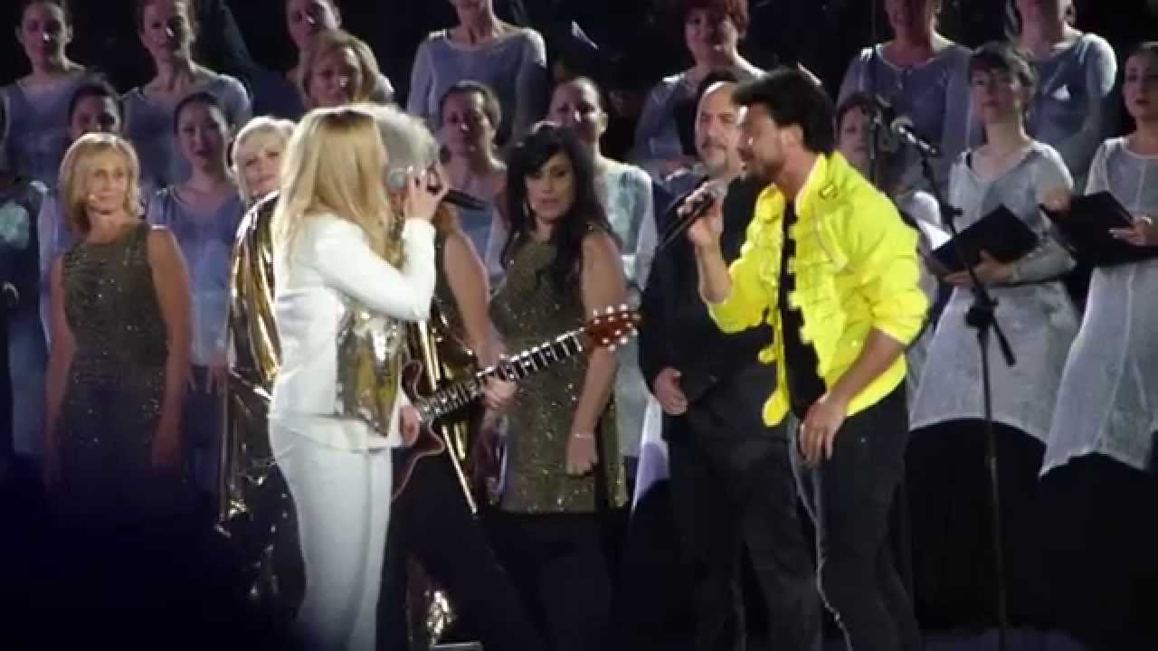 dismappa Verona - Brian May, Kerry Ellis e Vittorio Grigolo