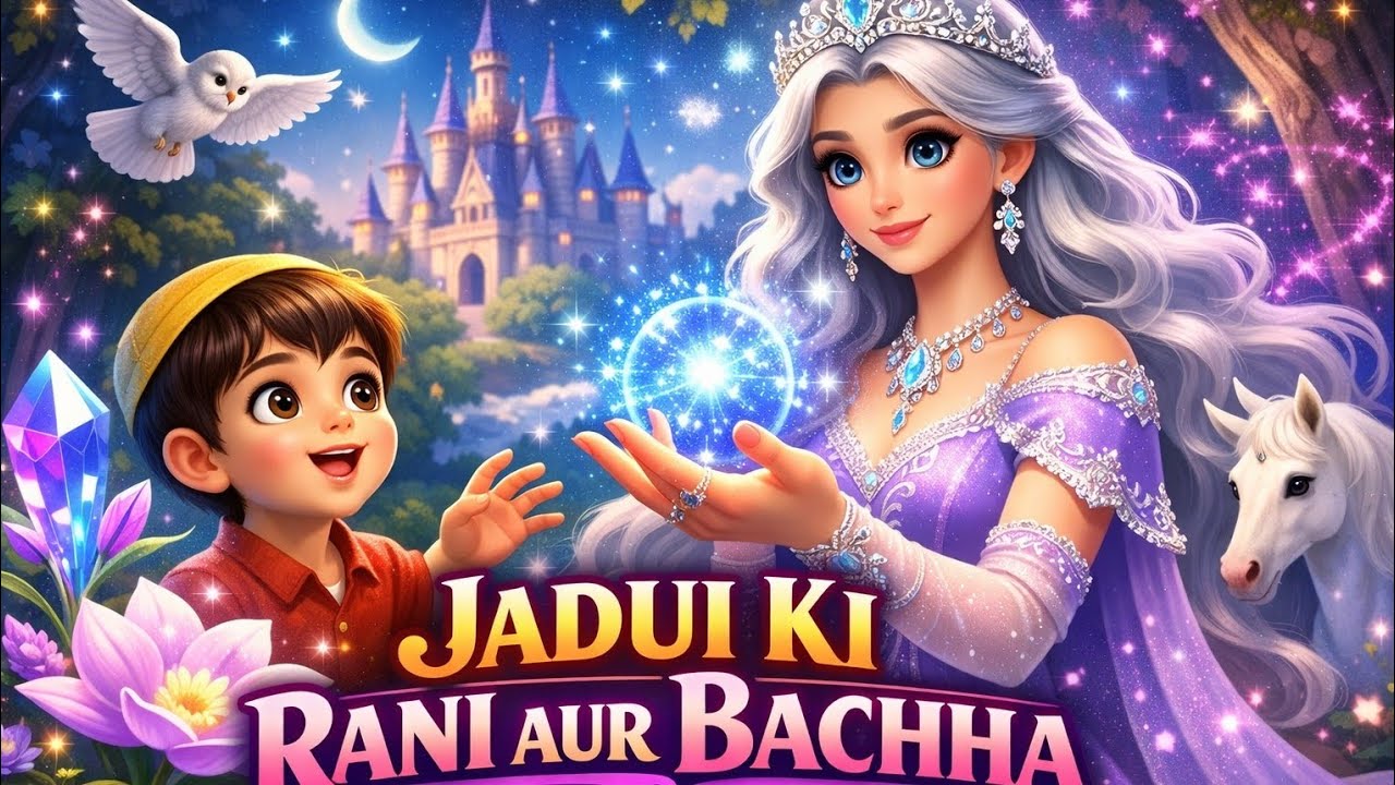 ♥️जब रानी ने सिखाया असली जादू 🪄 | जादुई रानी और बच्चा♥️