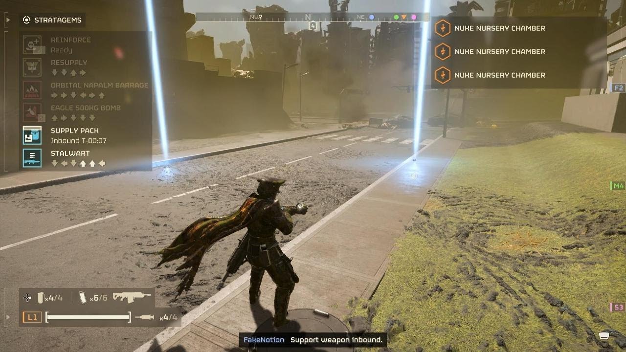 Perfect synergy in Helldivers 2