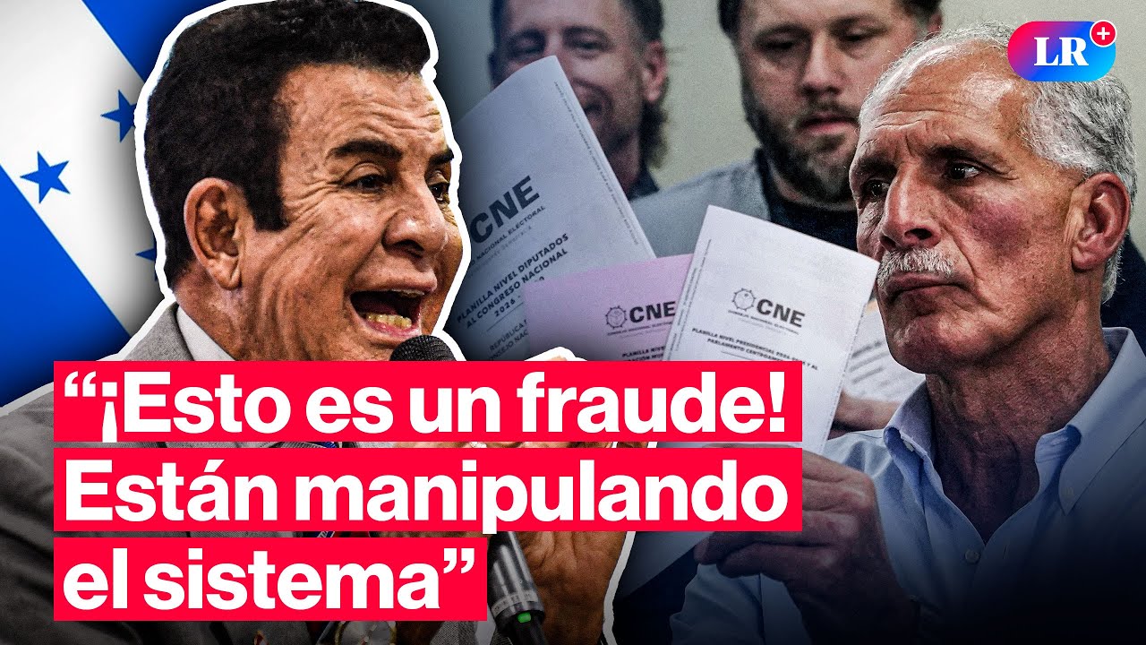Elecciones en Honduras: Nasralla denuncia 