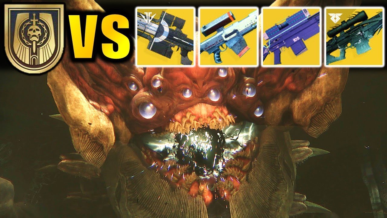Destiny 2: EVERY Exotic Sniper Rifle VS RIVEN!