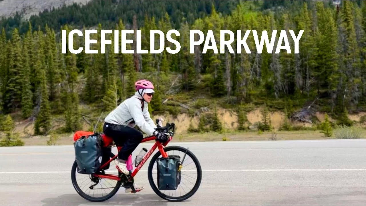 Велотур по Ледниковой дороге (Icefields Parkway).