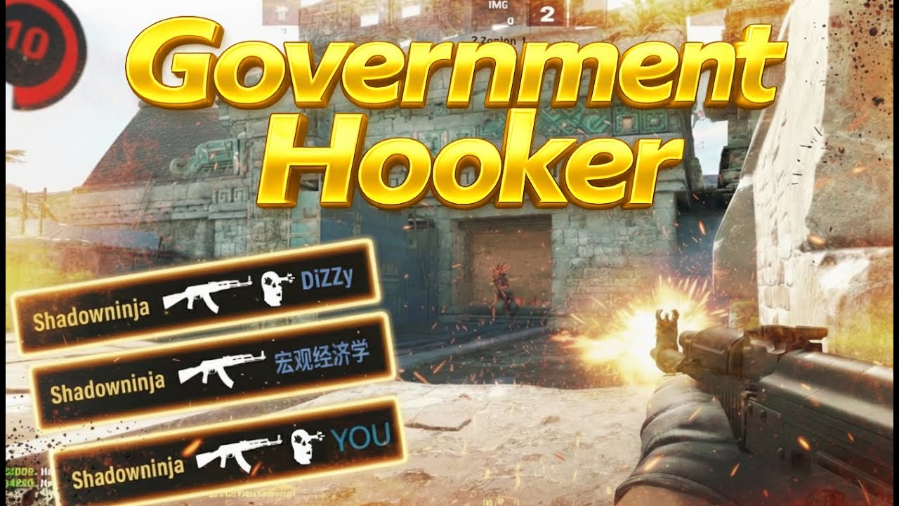 Government Hooker (CS2 MONTAGE)