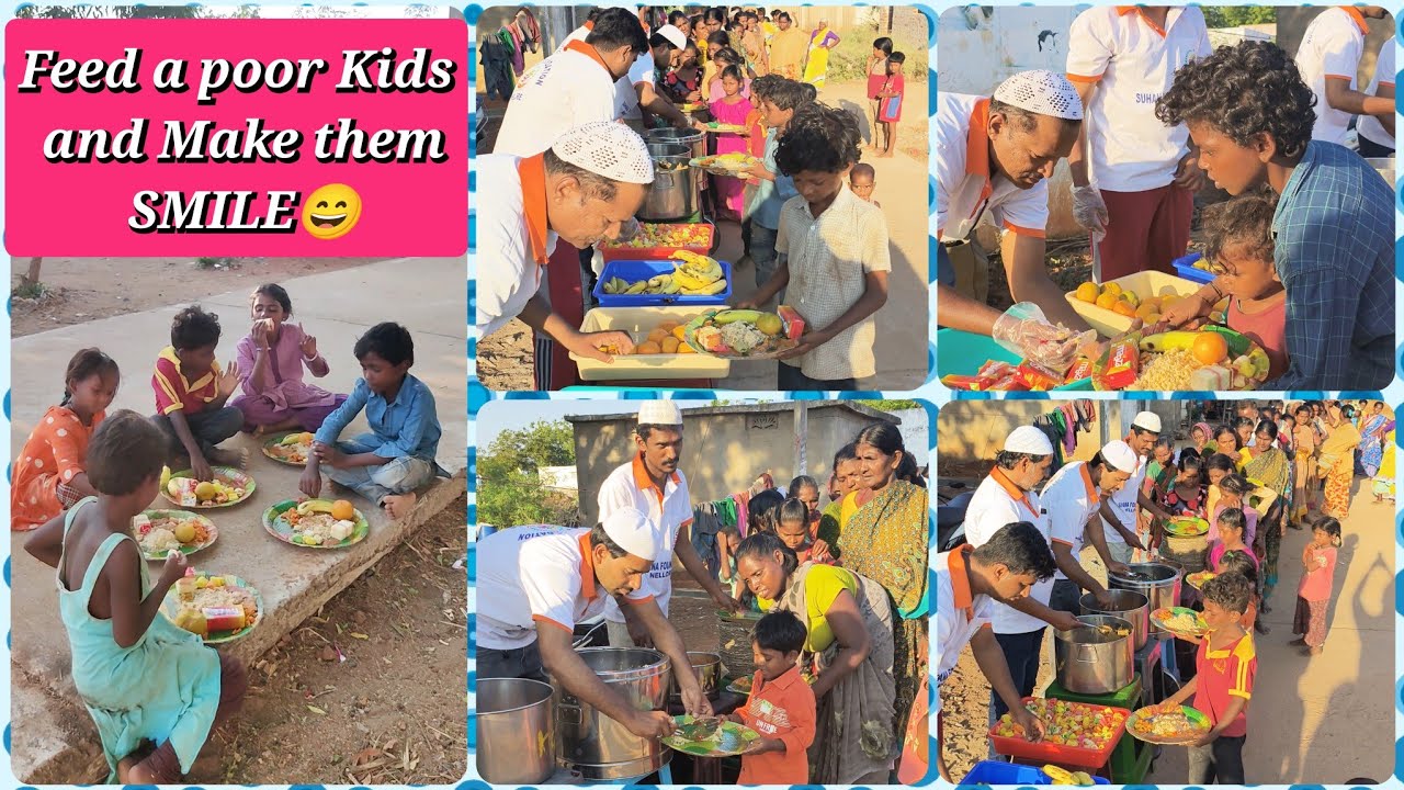 Helping Needy People | Food Distribution To Poor Kids | Poor Children In India | Food Donation Video