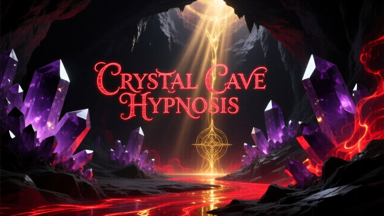 A Journey Into the Earth to a Hidden Geode Cave | Hypnosis For Sleep