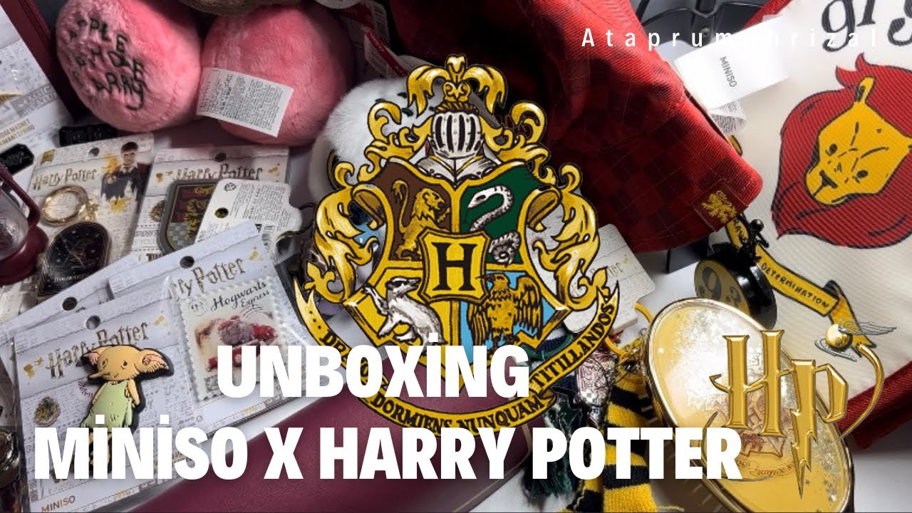 Unboxing Miniso x Harrypotter