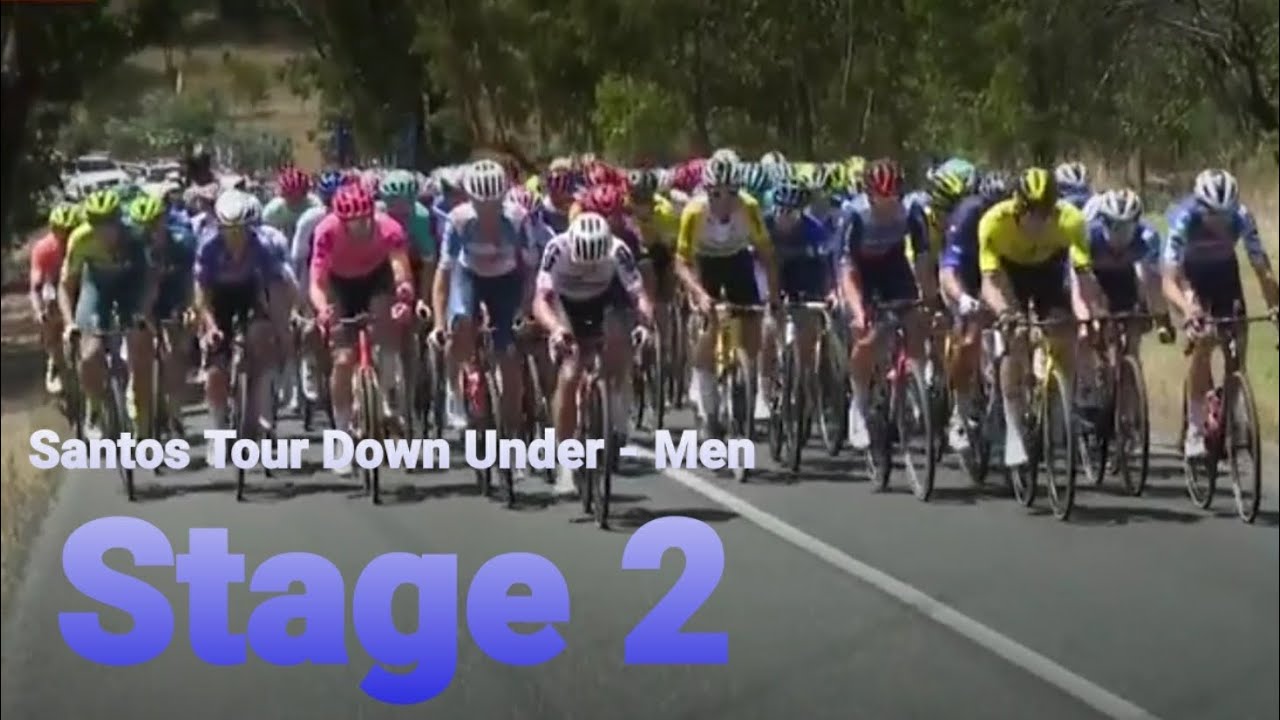 Tour Down Under 2024- Men || Stage 2 || Last 10 kms