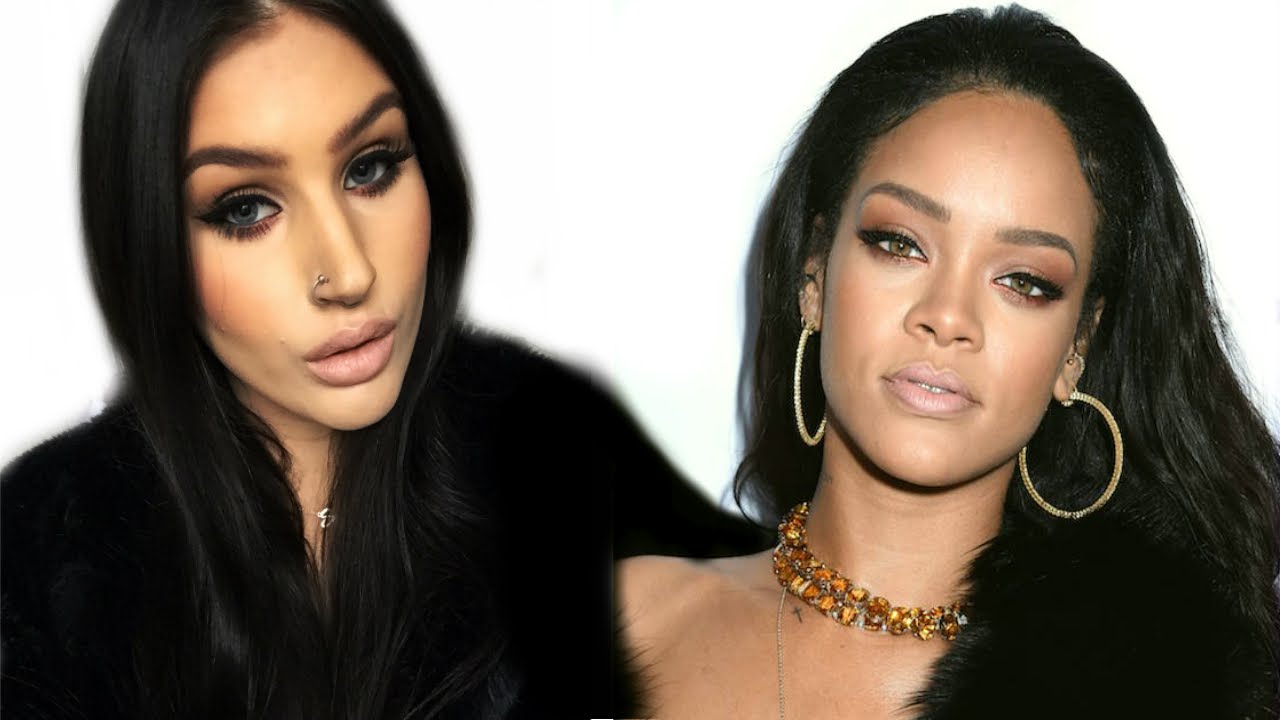 ♡ Rihanna Front Row Fashion Awards | makeup tutorial ♡