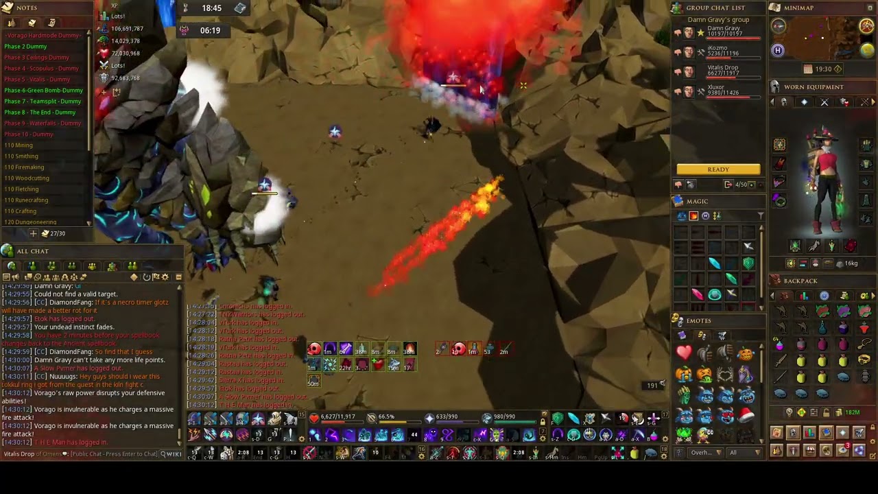 Hardmode Vorago 4man 9:30.6