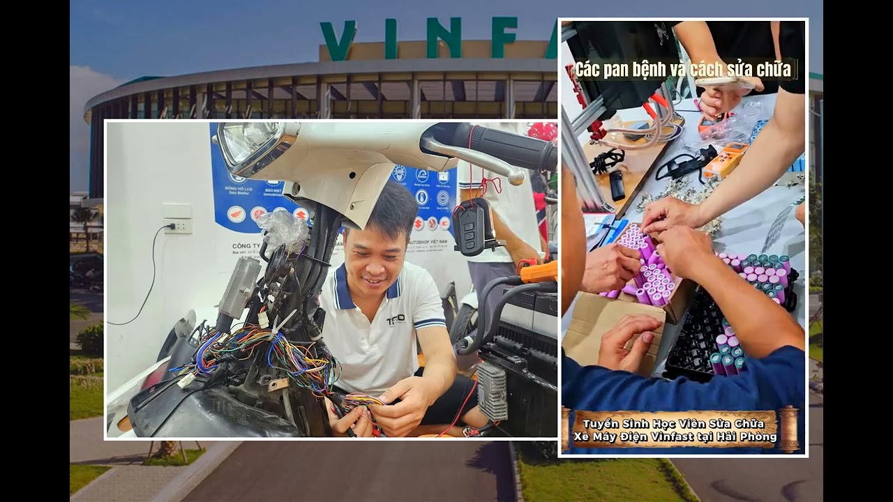 Dậy Nghề Sửa Chữa Xe Điện Vinfast Tại Hải Phòng.