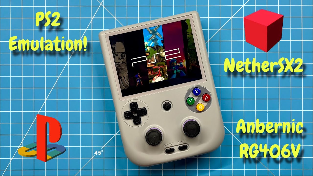 Anbernic RG406V PS2 Emulation