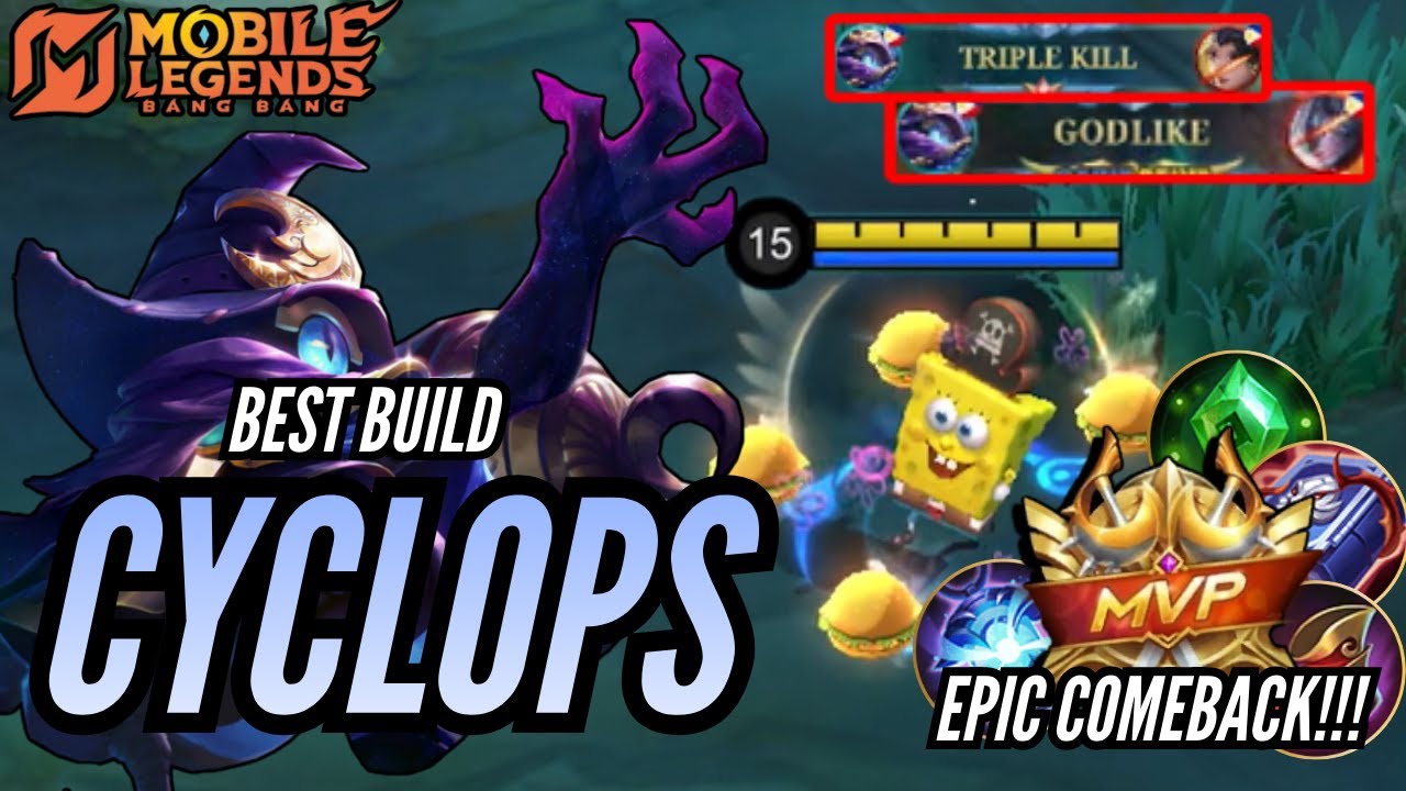 CYCLOPS THE KING OF LATE GAME – EPIC COMEBACK! | MLBB