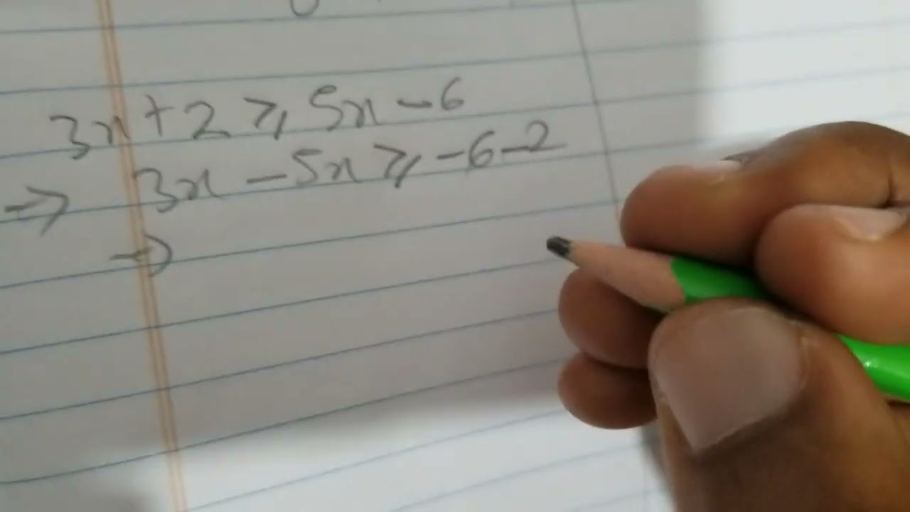 WASSCE/NOVDEC Linear Equations and Innequalities Objectives 3 -Core Maths Past Questions | SHS Preps