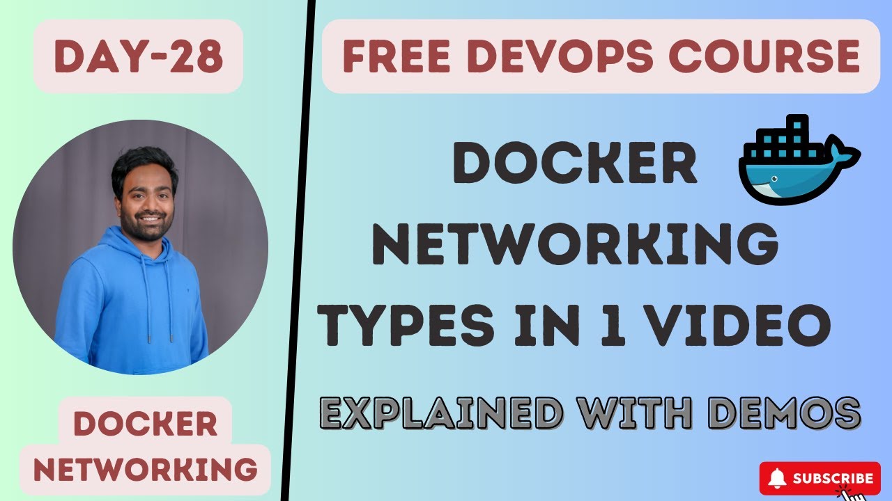 Day-28 | Docker Networking | Bridge vs Host vs Overlay |Secure containers with custom bridge network