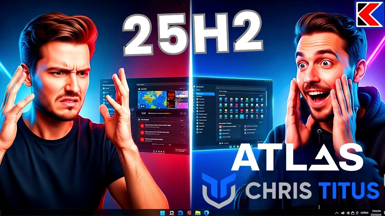 Transform&eacute; Windows 11 25H2: De Pesado a ULTRA LIGERO con AtlasOS + CTT 🚀