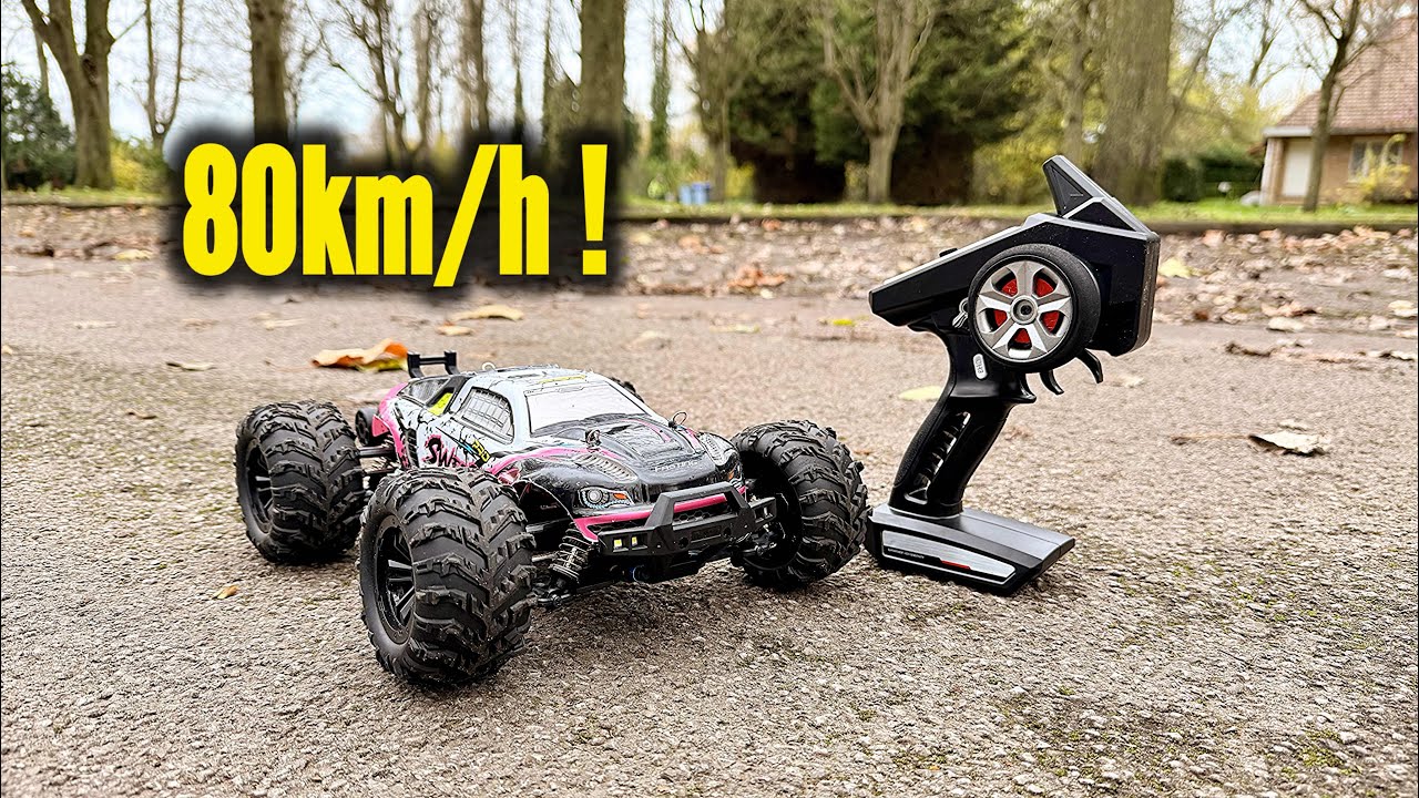 Test complet : une voiture RC à 79€ qui monte à 80 km/h… ça vaut le coup ?