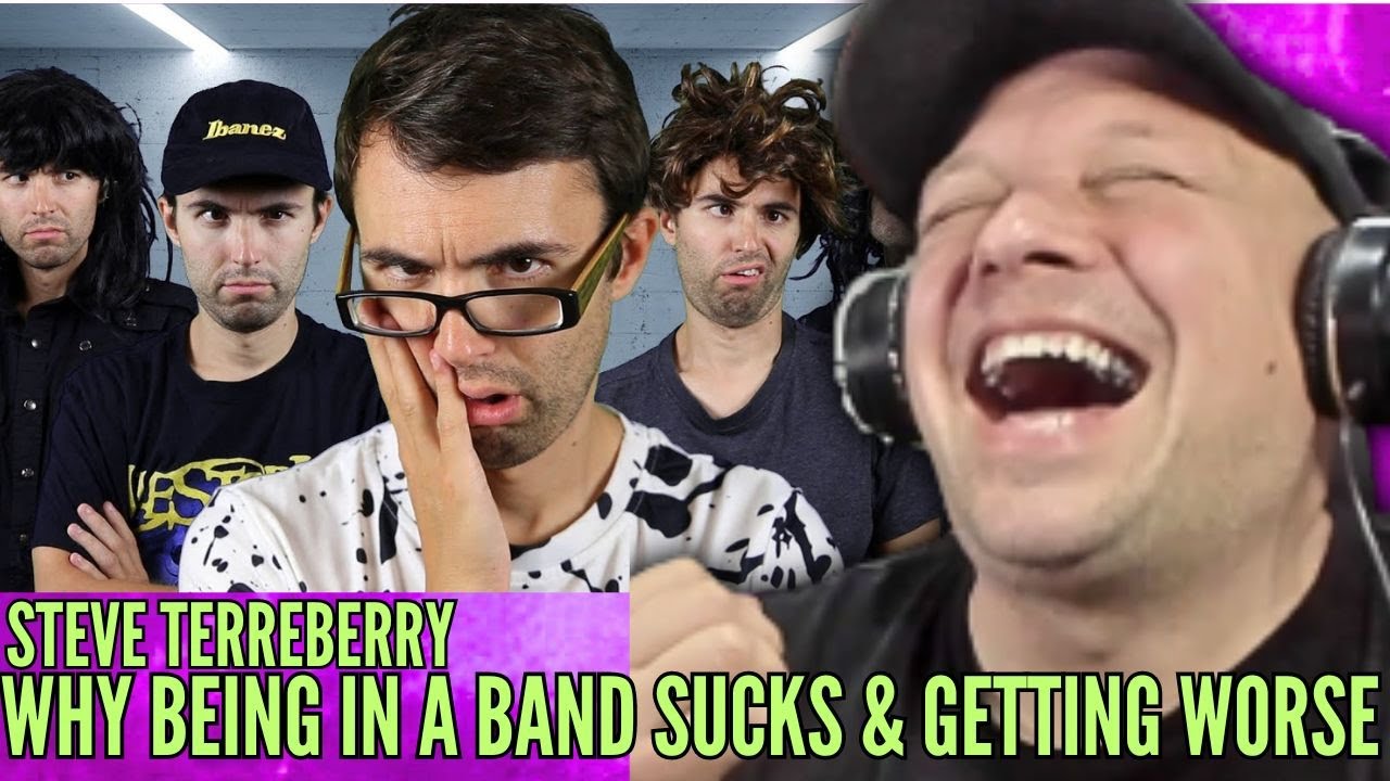 STEVE TERREBERRY Says That Being In A BAND SUCKS! & Its Getting Worse! But Why? [ Reaction ] | UK 🇬🇧