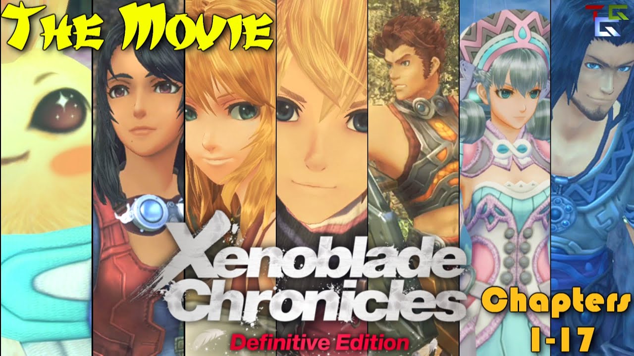 Xenoblade Chronicles: Definitive Edition the Movie - All Cutscenes Chapters 1-17