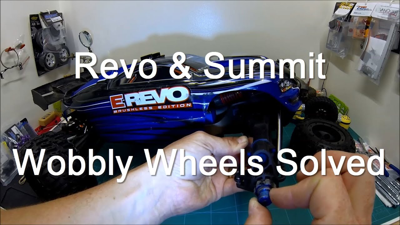 Traxxas Revo (& Summit) - Wobbly Wheels Fixed!