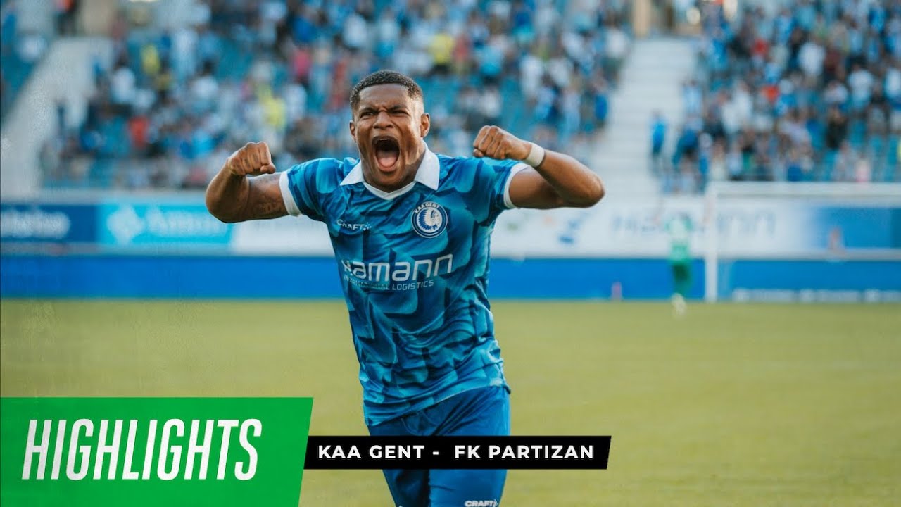 🎬 KAA Gent - FK Partizan: 1-0 (PO-ronde UECL)
