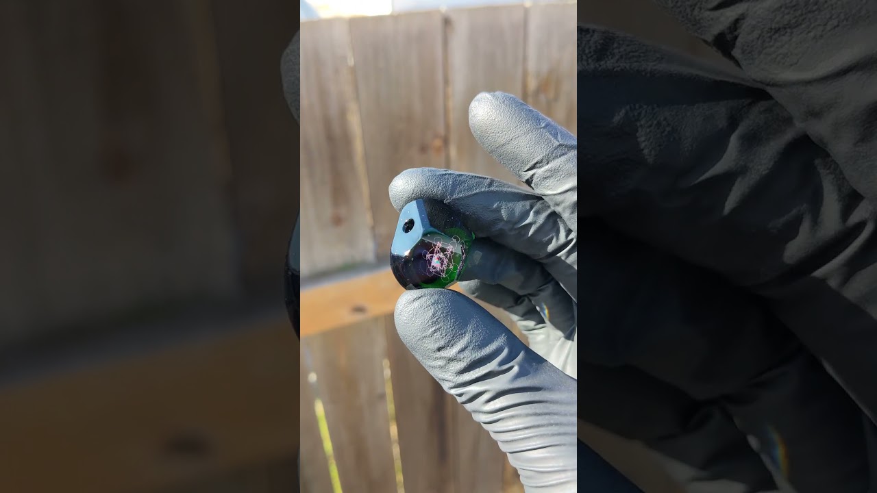 faceted glass mini  pendant