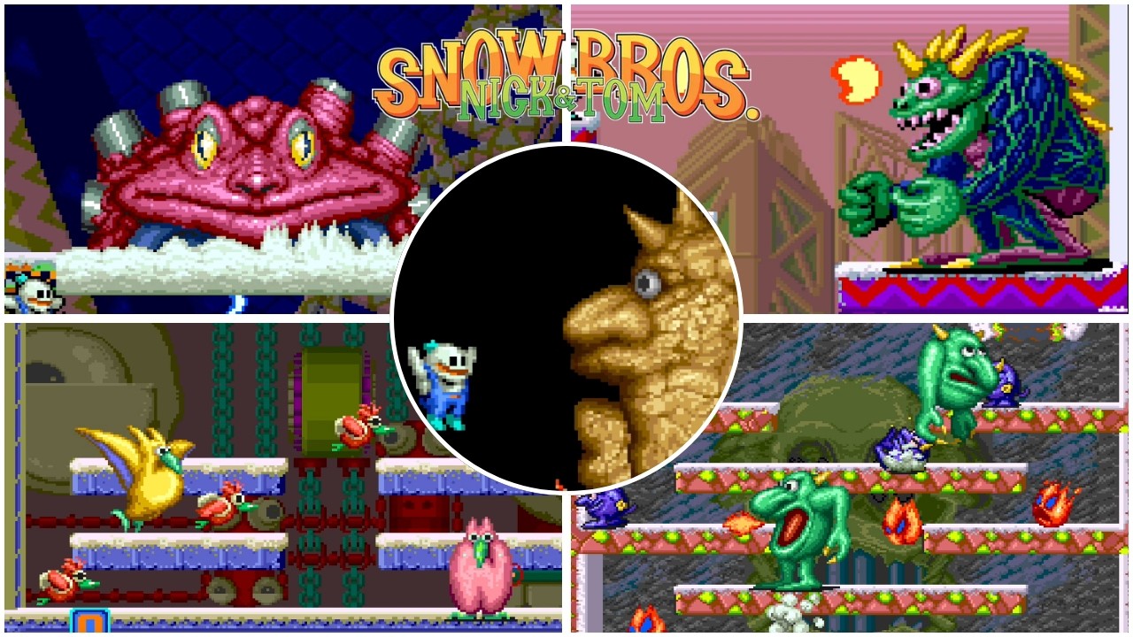 Snow Bros Nick & Tom | Jefes