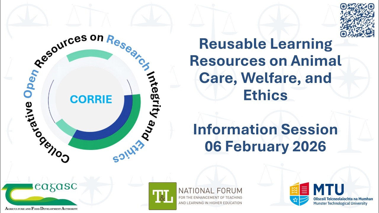 CORRIE – Animal Care, Welfare, and Ethics Resources