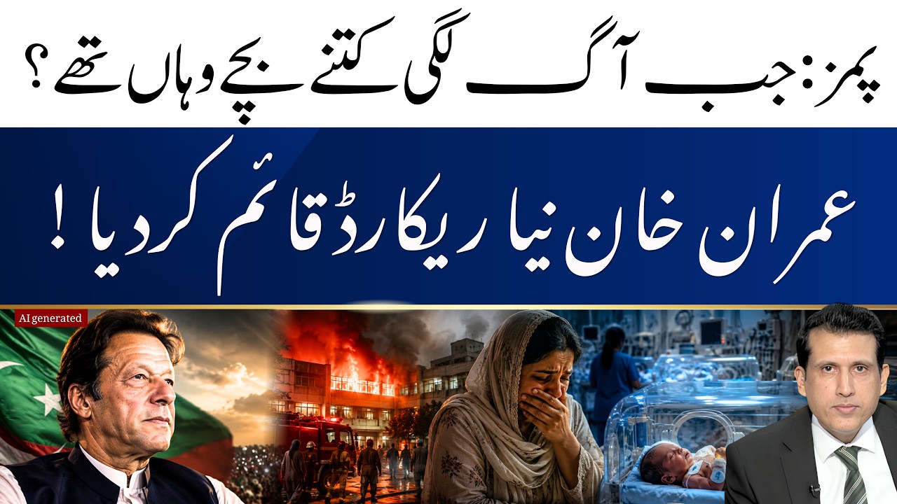 PIMS Nursery Fire Tragedy: How many babies died? | Imran Khan Sets another Record | Ather Kazmi